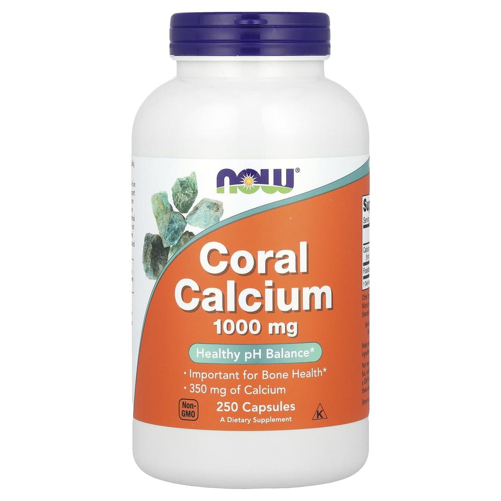 Coral Calcium, 1,000Mg, 250 Veggie Caps