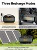 Flashfish P56 Portable Power Station 288.6Wh Battery Capacity 3 Practical Charging Methods BMS Multi‑Safety Protection