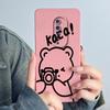 For OPPO Reno 2 Phone Case Reno2 CPH1907 Cover Soft Silicone Cute Cartoon Panda Flower Boys Girls Shell Protective Funda Casing