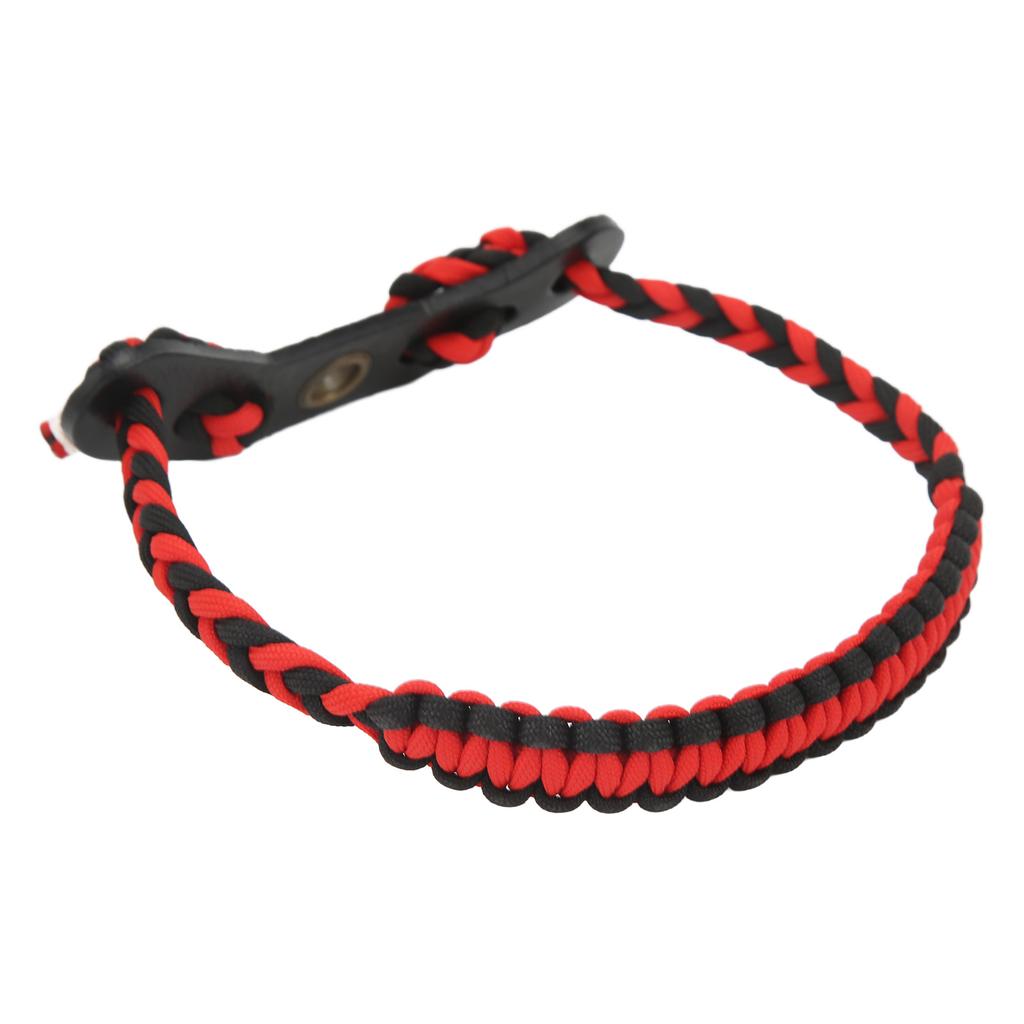 Thickened Nylon Rope Bow Archery Wrist Sling Adjustable Compound Bow Rope Wrist for Hunting Shooting