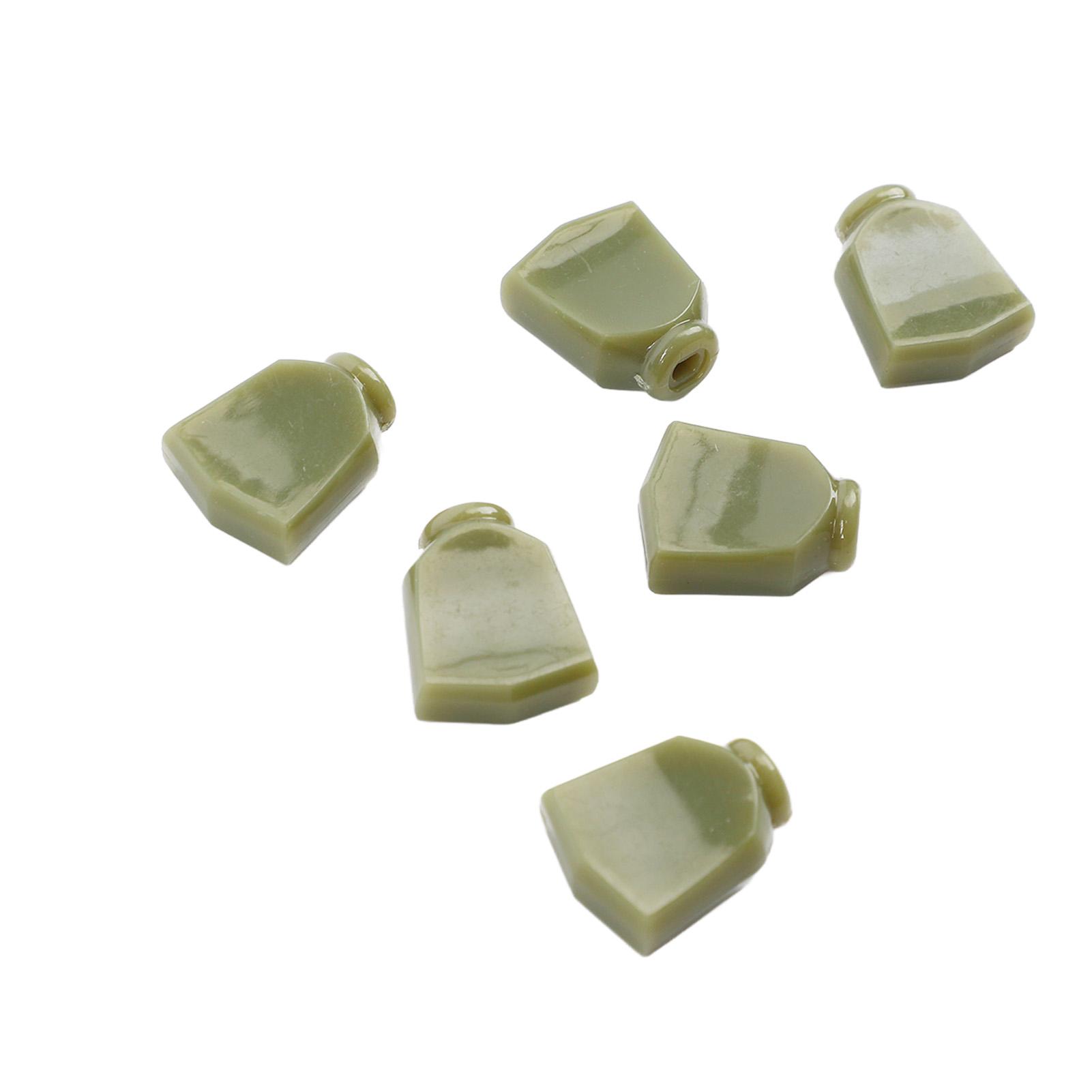 

6 шт. кнопок для настройки гитары, пластиковые кнопки для простого управления, набор для акустической электрогитары