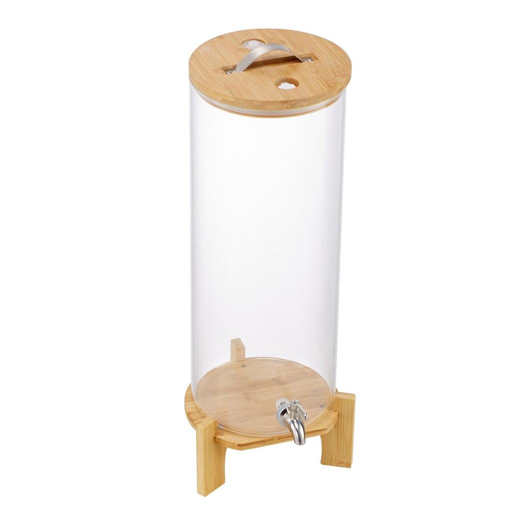 Drink Dispenser 13L Beverage Dispenser for Parties Glass with Stand