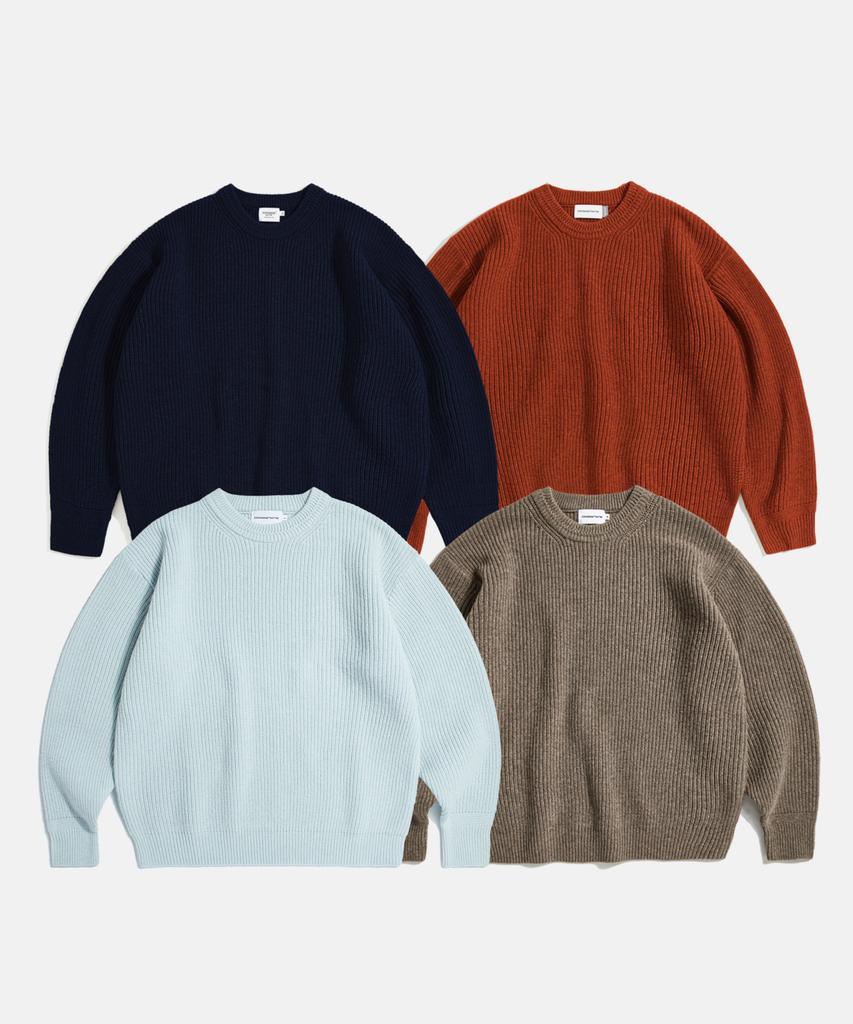 ESPIONAGE Miller Knit Sweater Powder Blue
