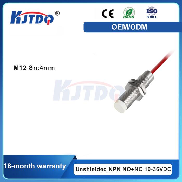 M12 High-Temperature Resistant 120°C Inductive Proximity Switch GW12M-N