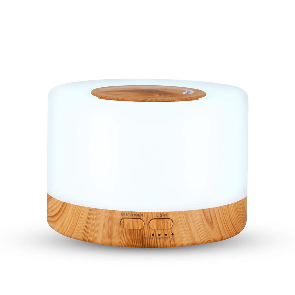 WiFi Smart Ultrasonic Aromatherapy Humidifier, 500ml, with Colorful LED Lights
