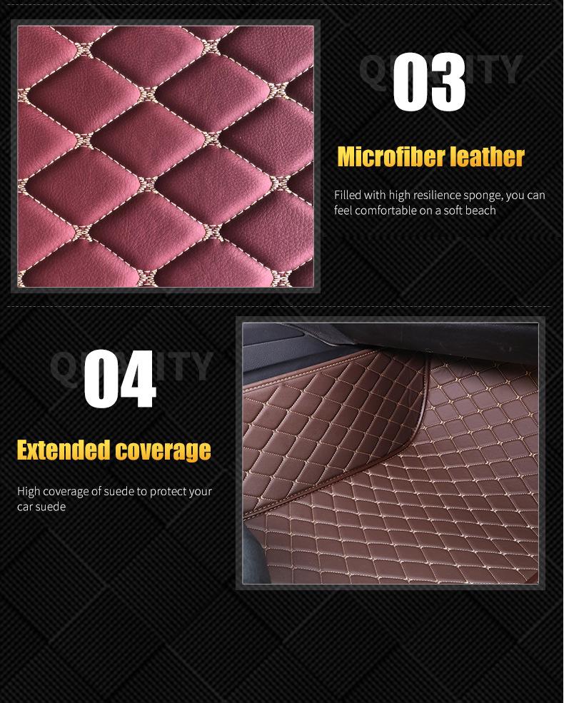 Right-Hand Drive Double-Layer Thickened Floor Mats for Cars - Hong Kong & Australian Versions