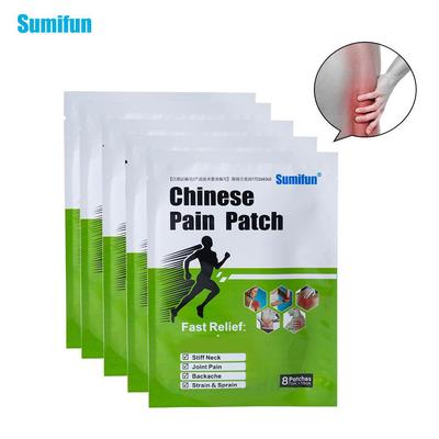 8pcs/bag  Chinese Pain Patch  Neck Shoulder Waist and Leg Plaster Patch Pain Relief Patch Herbal Patch