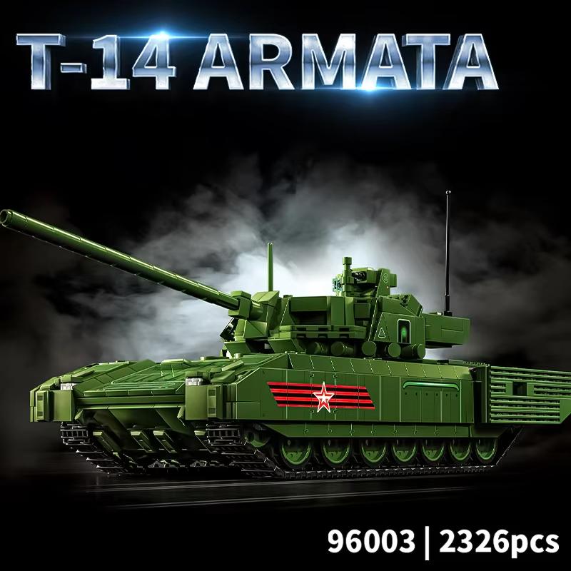 NEW KF51 Main Battle Tank Building Blocks MOC Army Armored Vehicle EMBT Bricks Model WW2 Military Toys Adult Boy Christmas Gifts