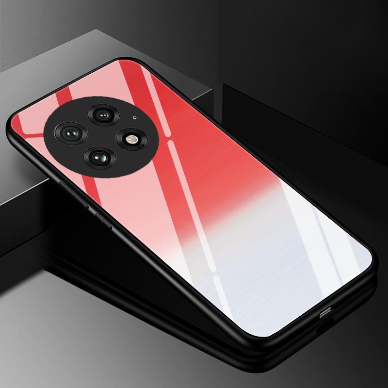 For Oneplus 13 13R Case Cover Tempered Glass Cases for Oneplus Ace 5 Pro Nord 4 13Pro Hard Back Bumper For Oneplus 13R ACE5 PRO