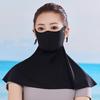 UV Protection Breathable Mask with Eye Corner Coverage - Spring/Summer Fashionable Solid Color