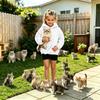 Sudadera con capucha de manga larga para niños y niñas, informal, cómoda, para otoño e invierno, sudadera con capucha sin cierre