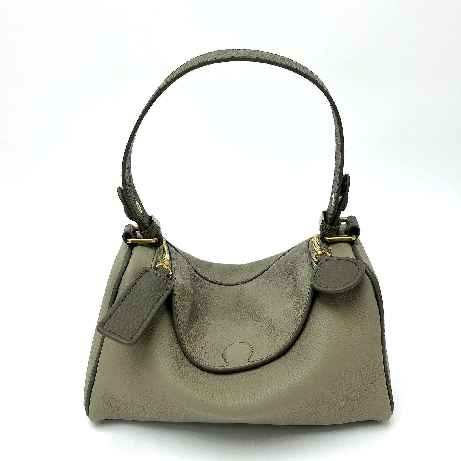 

Сумка женская новая универсальная сумка-мессенджер из коровьей кожи первого слоя, высококачественная кожаная сумка-подушка через плечо