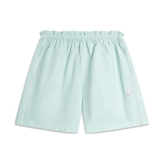 

Li Ning LiNing Sports Life Collection Sports Shorts Women s Ice River Green AKSU636-3 EU M зелений