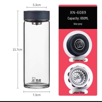 Single Layer Glass Tea Cup
