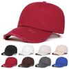Unisex Ripped Denim Washed Baseball Caps Spring Autumn Outdoor Adjustable Casual Hats Sunscreen Hat Sports Cap