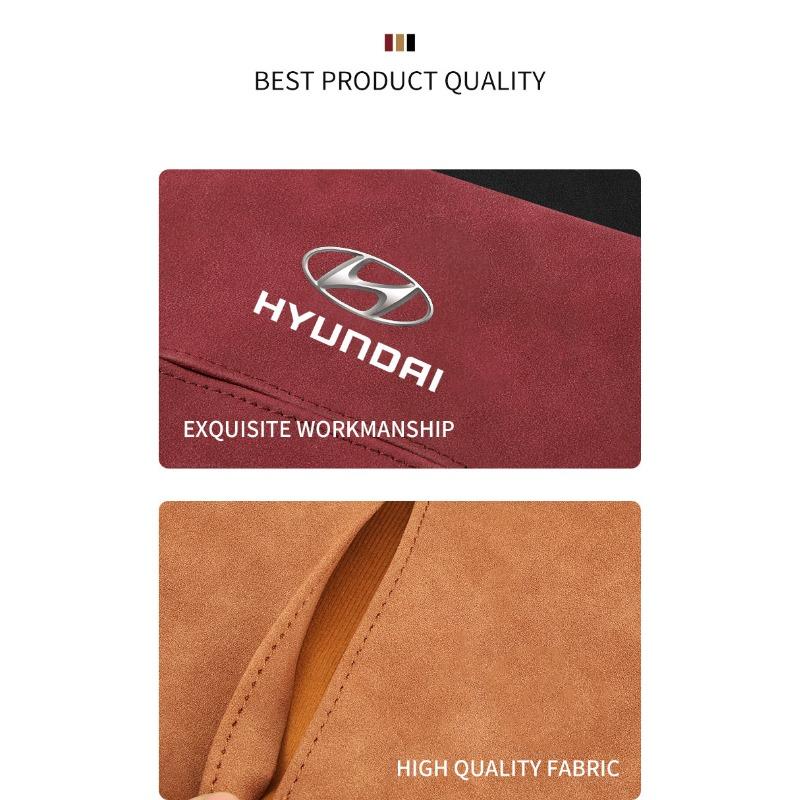 1Pcs Car Tissue Box Holder Sun Visor Seat Back Car Accessories For Hyundai Fe Sonata Solaris Azera Creta I30 IX25 IX35