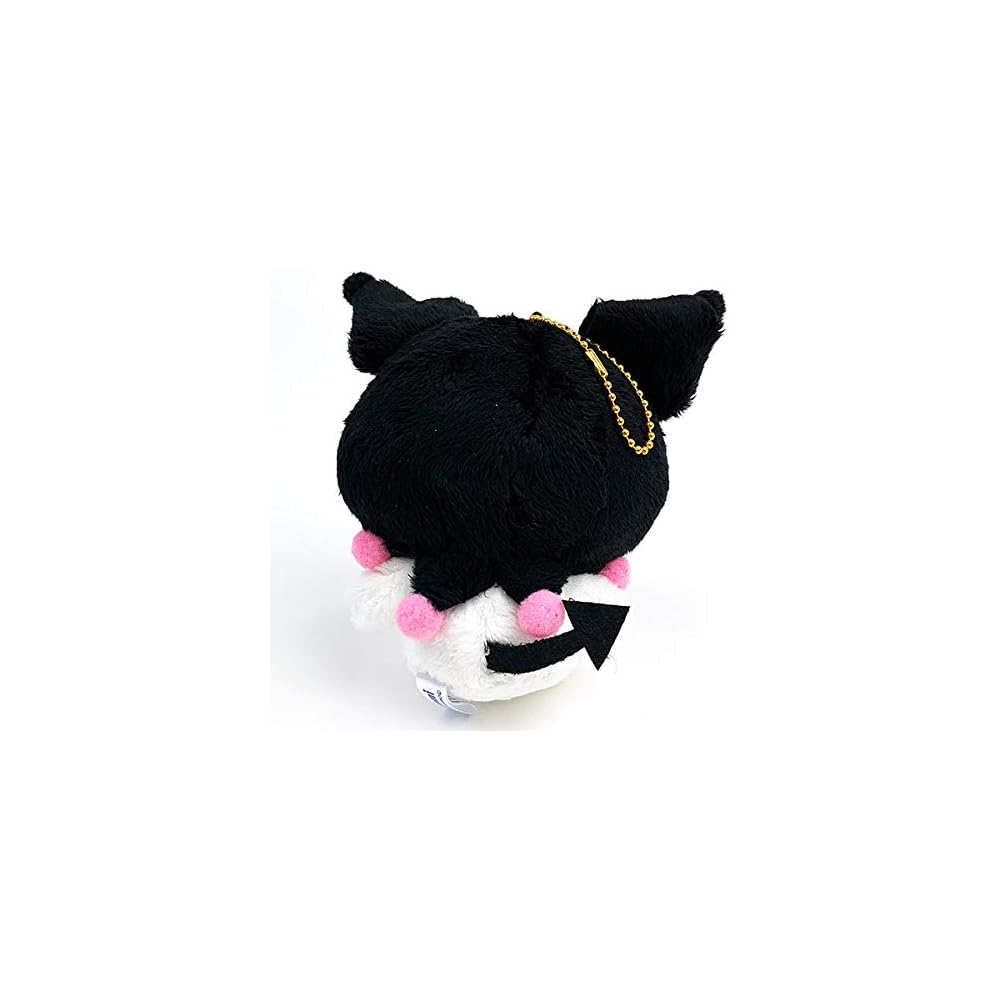 Nakajima Corporation Sanrio Hohowho Plush Toy Kuromi Mascot Soft Stuffed Animal 147950-20