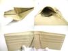 Authentic DOLCE & GABBANA Beige Leather Bifold Bill Wallet Purse #a560  Open Box