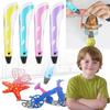 3d Drawing Pen With Pvc Sketchpad And Scissor For Children Art Gift