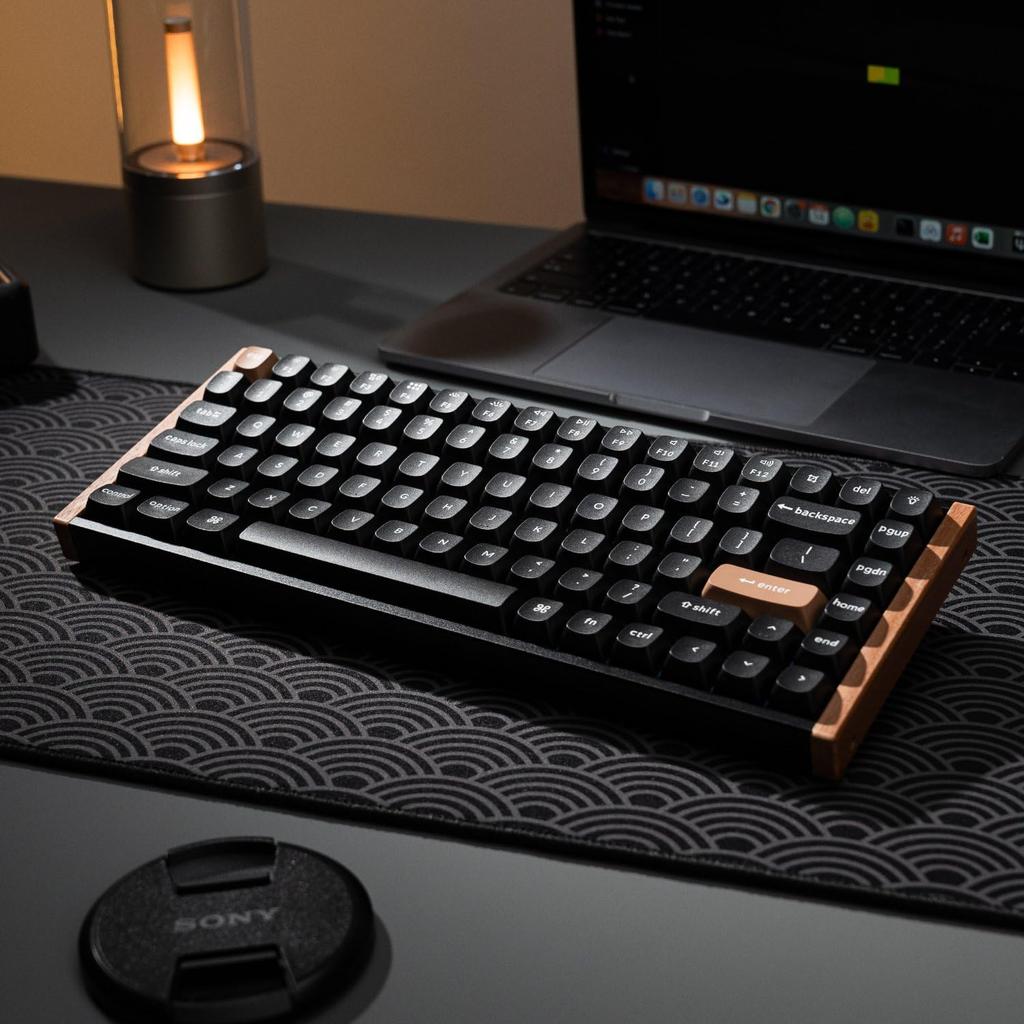 Keychron K2 HE Rapid Trigger Wireless Custom Keyboard, Hall Effect Gateron Double-Rail Magnetic Switches, 2.4GHz and Bluetooth Wireless, QMK