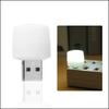 USB Plug Lamp Computer Mobile Power Charging USB Small Book Lamps LED Eye Reading Light Small Round Light Night Light