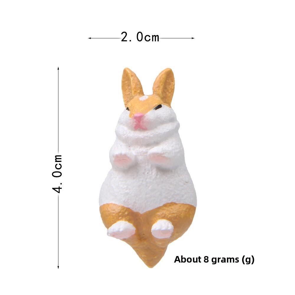 Japanese Cartoon Resin Bunny Magnet Refrigerator Decor For Kids And Home
