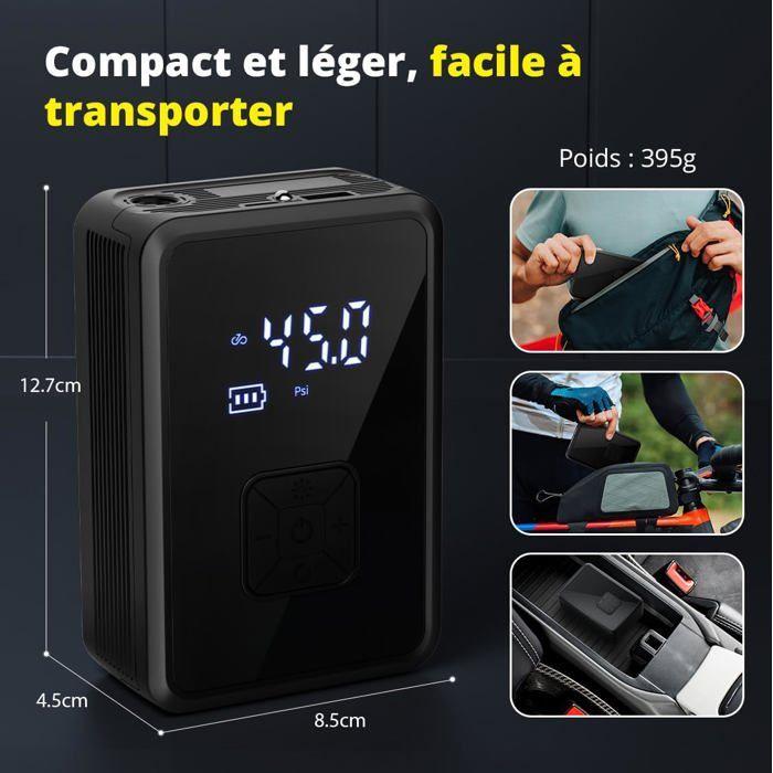 Oasser Wireless Car Tyre Inflator 4000mAh Mini Portable Air Compressor 150PSI (10.3Bar) Fast Inflation Cylinder 17mm Type-C USB Char