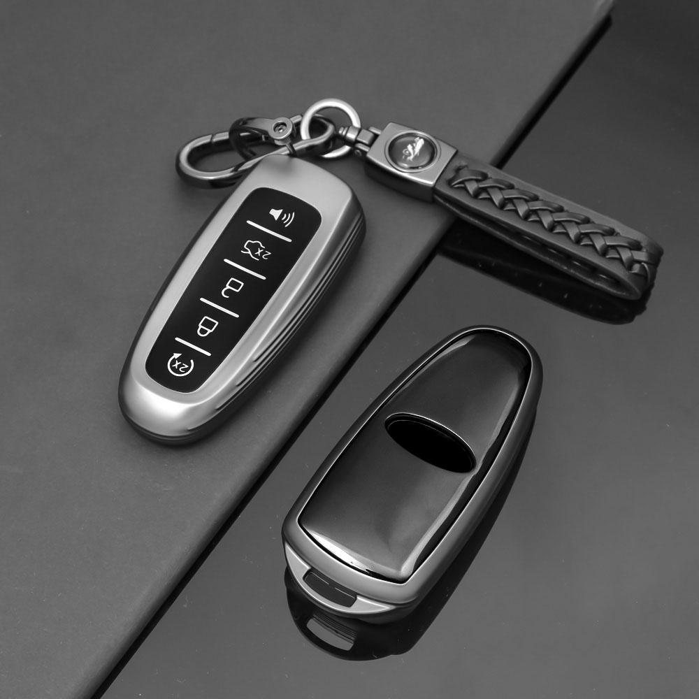 5 Buttons Tpu Remote Car Key Case Cover Fob For Ford Explorer Edge Escape Flex Taurus 2011 2012 2013 2014  Smart Key