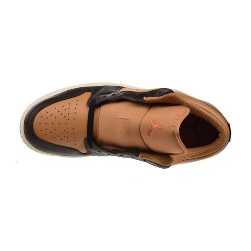 Jordan 1 Low SE Men's Shoes Flax/Black-Baroque Brown HQ3603-201