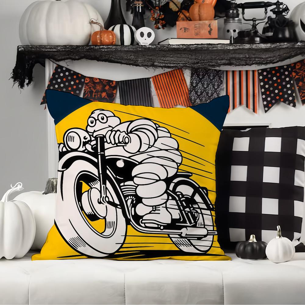 Modedruck M-MIC H-HELIN Kissenbezug Bürokissen Geeignet für Sofa Auto Schlafzimmer Dekorative Kissenhülle