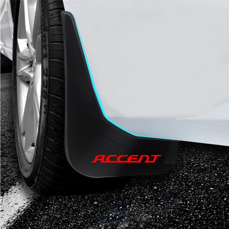Mud Flaps For Hyundai Accent Sedan 2006-2010 for Fender Splash Guards Mudguards Mudflaps Car Accessories