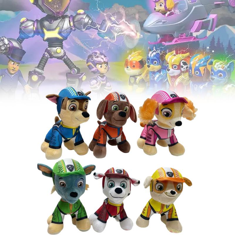 Patrol 6pcs Paw Dog Plush Toy Cartoon Stuffed Animal Doll Room Decor Kids Gift