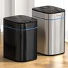 Smart Waste Bins with Lid Waste Bins Large Capacity Living Room Trash Can Stainless Steel Trash Can Modern Kitchen and Home Item