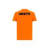 Off-White OFF WHITE Dinosaur Series T Shirts Men's Orange Crew Neck Moderate OMAA027F21JER0032010