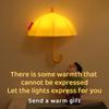 Umbrella Silicone LED Wall Lamp Rechargeable Night Light Frige Magnet Entrance Lamp for Children Bedroom Bedside Decor Lighting