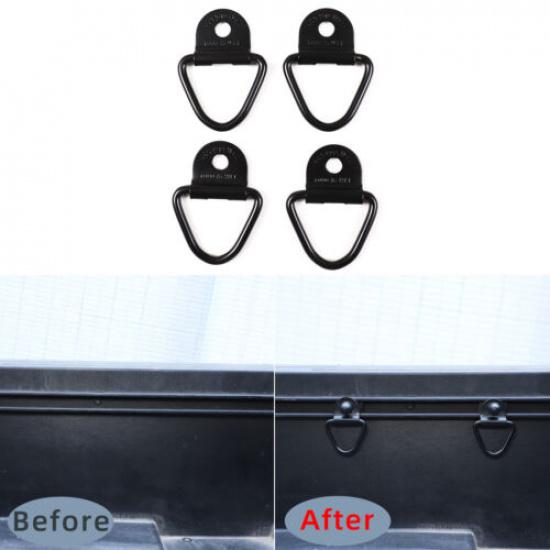 Heavy Duty Bolt-On Adjustable Tie Down Anchor Rings For Ford Ranger 2015-21