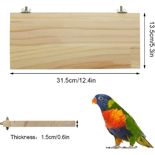Попугай Птица Деревянная Жердочка Платформа Большой Стенд Полка для Птиц Волнистый Попугайчик Попугай-корелла Попугай-ара Какаду Ара Серая Жако