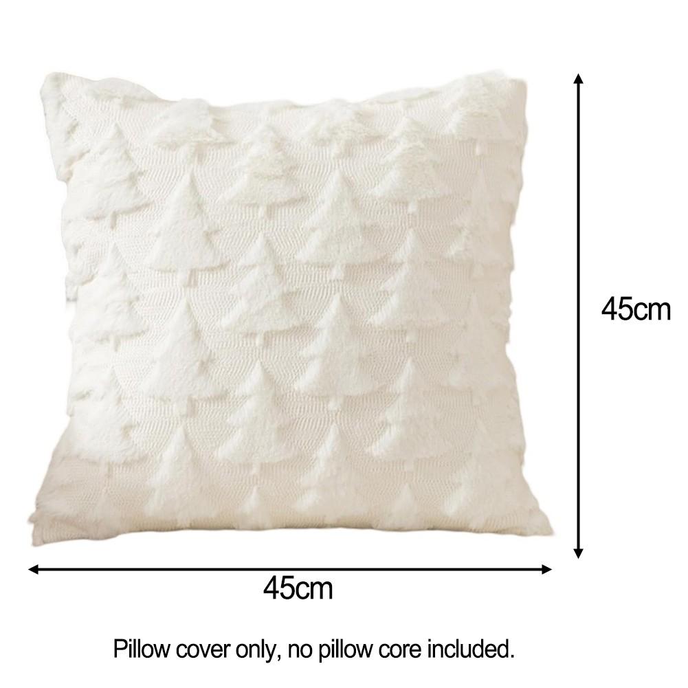Perfect Size Christmas Pillow Cover Holiday Pillow Decoration Soft Velvety Touch