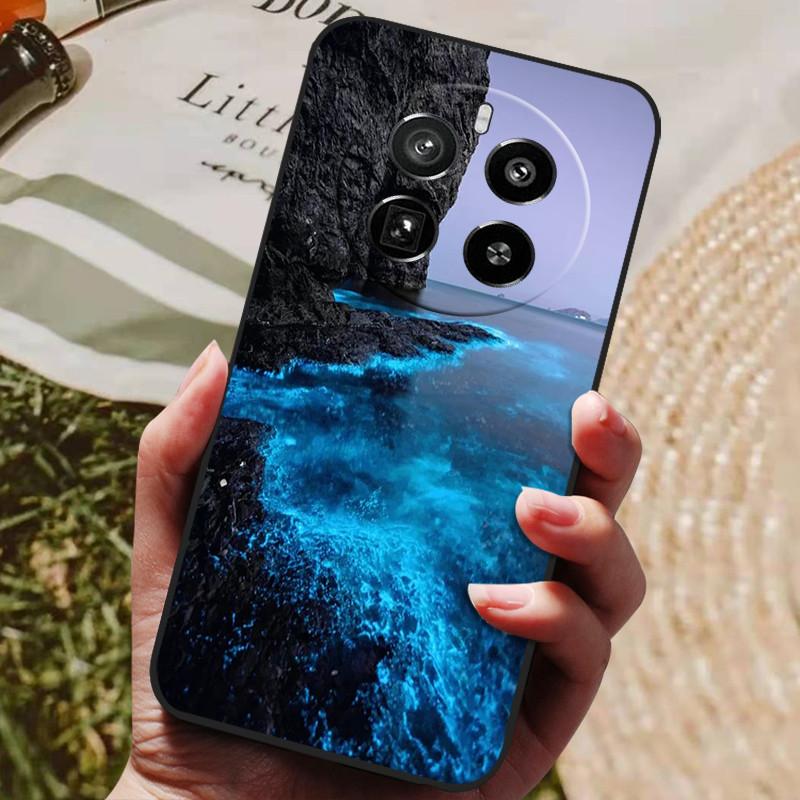 Für Realme 12 Pro Plus Hülle Luxus Handy Silikon Rückseite für Realme 12 Plus Hüllen Realme12 pro+ plus Schutzhülle Capas