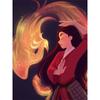 Disney Diamond Painting Mulan Phoenix Themed Artwork Cartoon Diamond Painting Full Diamond Cross Stitch DIY Gift Home Decoration