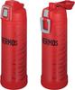 Thermos Vacuum Insulated Sports Bottle with Strap, 1L, Red, Keeps Drinks Cold Only, FJI-1001 R