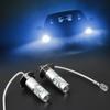 KIMISS 2pcs H3 LED Fog Lamps, 100W 1200LM 8000K Fog Lamp Daytime Running Light