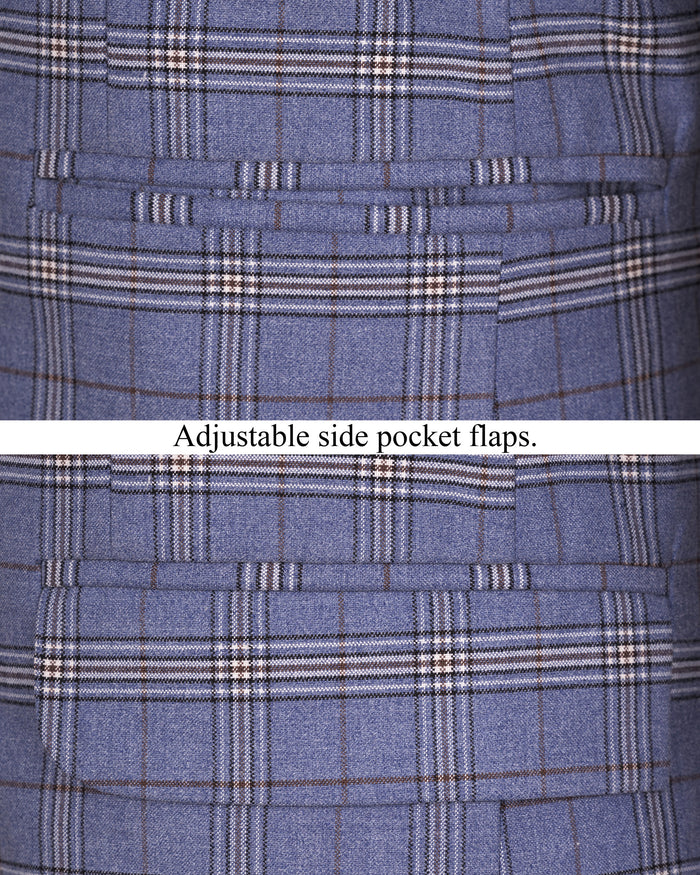Logan Blue Super Fine Plaid Woolrich Blazer