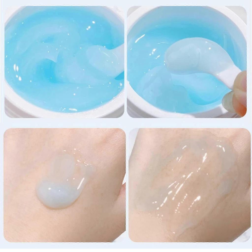 Hydrating Hyaluronic Acid Sleep Mask with Pore Tightening & Brightening - Deep Moisturizer, Revitalizing Facial Treatment for Radiant, Smooth Skin Ove