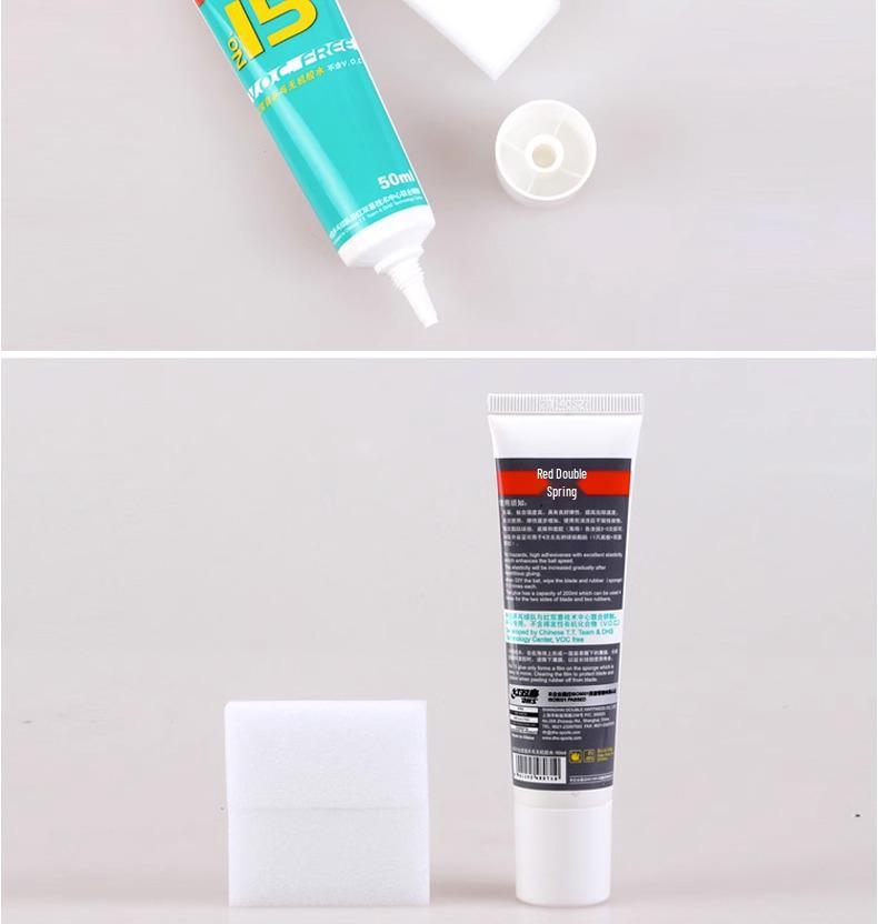 50ml Water-Soluble Table Tennis Racket Glue for Blade & Rubber