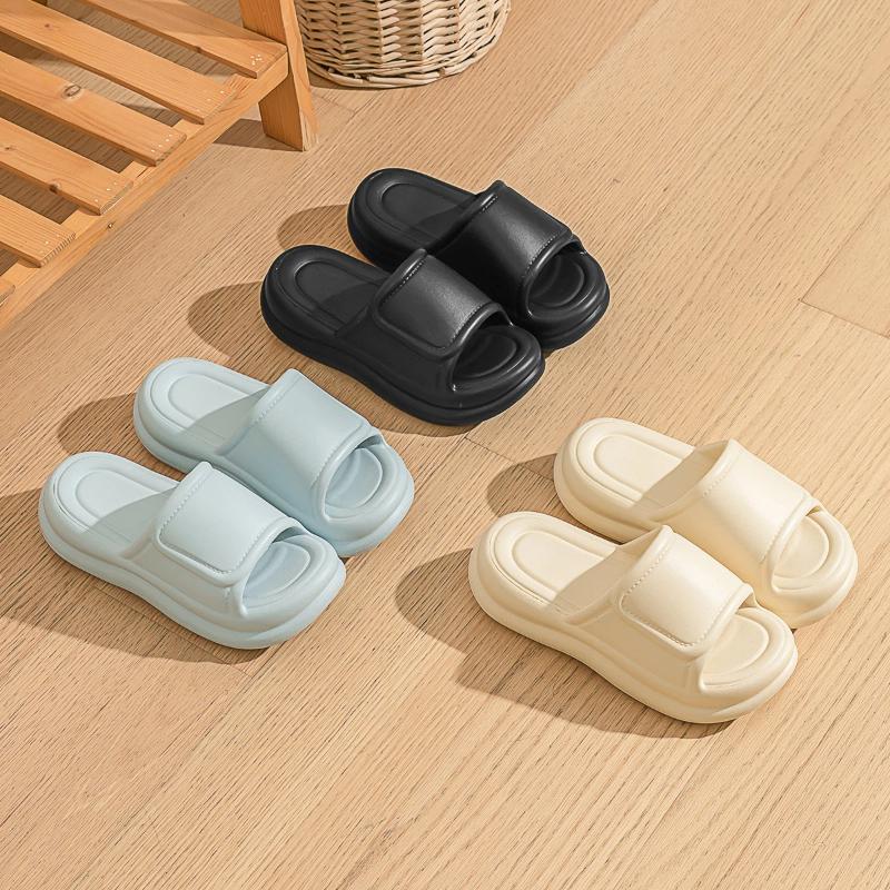 New Women Fashion Slippers Soft Eva Summer Platform Shoes Girls Beach Flip Flops Thick Sole Female High Heel Street Sandals