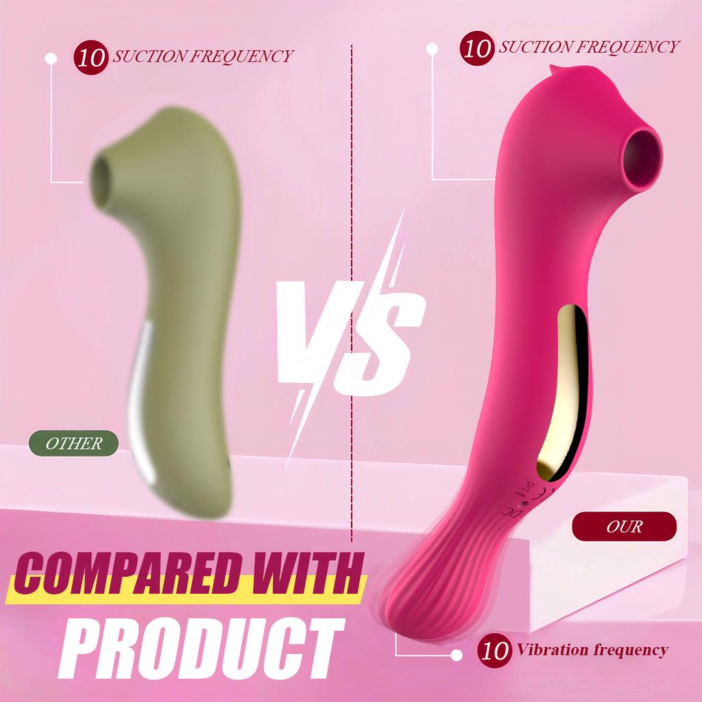 Sucking Vibrator 20 Powerful Vibration Modes Female Vagina Massager G-Spot Clitoris Stimulator Vacuum Suction Sex Toys for Women
