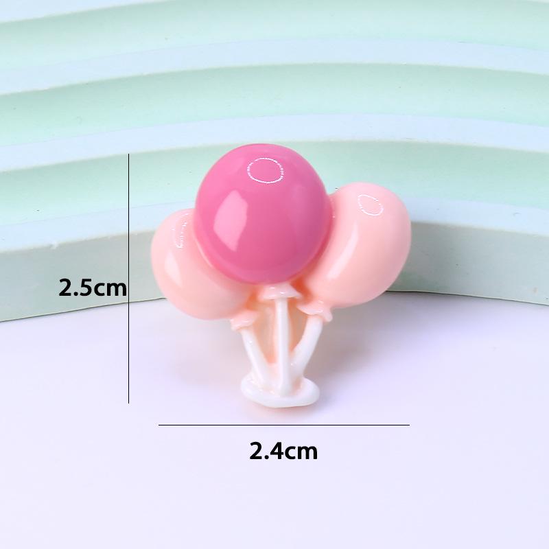 

Glossy Double Layer Balloon Hair Clip/Tie & DIY Resin Sticker Applique