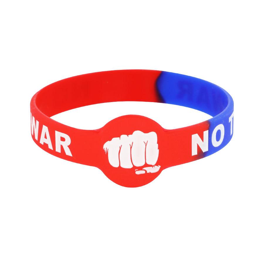 Custom Embossed Irregular Silicone Wristband Watch Strap