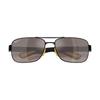 RAYBAN logo Metal Square Sunglasses Unisex Couple Style F1205J 64-17 RB3763M